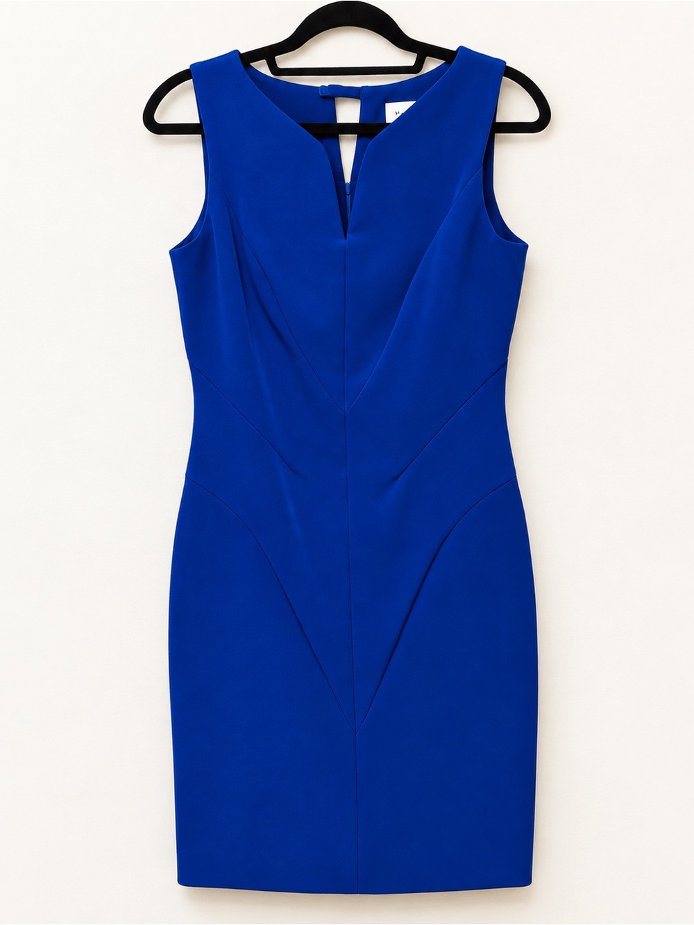 Milly| Cobalt Blue Sheath Dress Size 6 Cocktail Wedding Guest Work